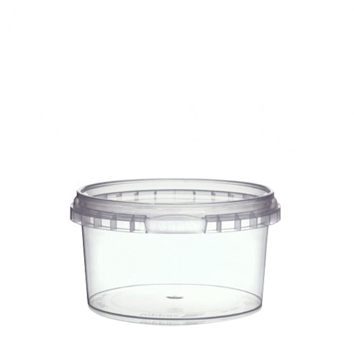 CLEAR TUB & LID 240ML X432